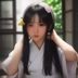 林晓梅营养师头像，专业女性温和自信表情，白大褂背景